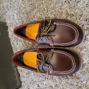 TIMBERLAND MEN'S CLASSIC 2-EYE BOAT SHOES SIZE 11